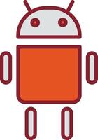 icono de vector de Android