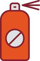 Pesticide Bottle Vector Icon