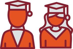 Graduates Vector Icon