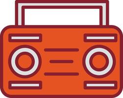 Cassette Player Vector Icon