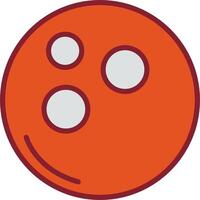 Bowling Ball Vector Icon