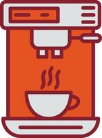 café máquina yo vector icono