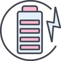 Charge Battery Vector Icon