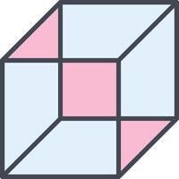 Cube Vector Icon