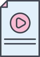 Audio File Vector Icon