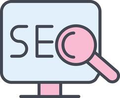 Search Engine Optimization Vector Icon