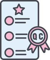 Quality Control Vector Icon