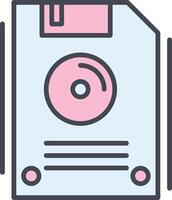 Floppy Disk Vector Icon