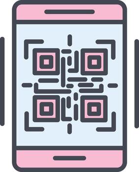 QR Code Vector Icon