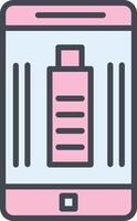 Mobile Battery Vector Icon