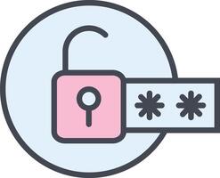 Passcode Lock I Vector Icon