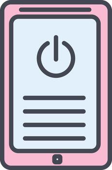 Shutdown Button Vector Icon