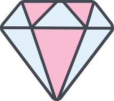 Diamond Vector Icon