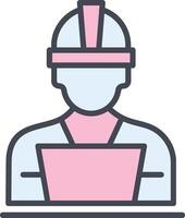 Industry Worker II Vector Icon