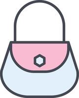 Ladies Bag Vector Icon