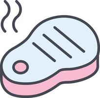 Steak Vector Icon