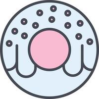 Doughnut Vector Icon