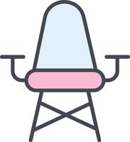 Stylish Chair Vector Icon