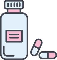 Bottle Capsule Vector Icon