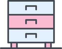 Drawers Vector Icon