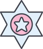 Sheriff Vector Icon