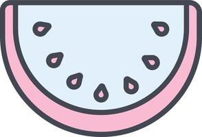 Watermelon Vector Icon