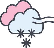Blizzard Vector Icon