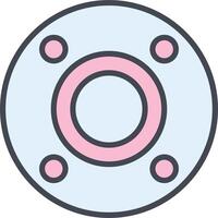 Flange Vector Icon