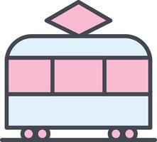 Tram Vector Icon