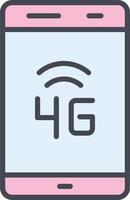 4G Vector Icon