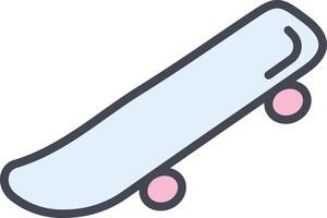 Skateboard Vector Icon