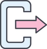 Logout Vector Icon