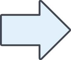 Right Vector Icon