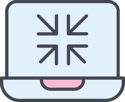 Minimize Vector Icon