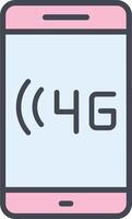 4G Vector Icon