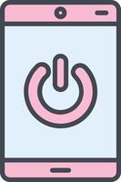 Power Button Vector Icon