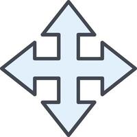 Move Arrow Vector Icon