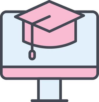 Elearning Vector Icon