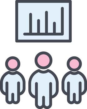 icono de vector de clase