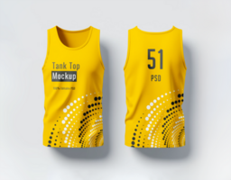 Tanktop-Modell psd