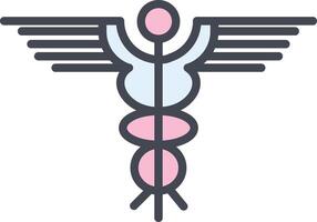 Caduceus Vector Icon