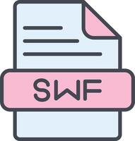SWF Vector Icon