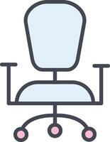 Ancient Chair Vector Icon