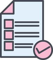 Valid Document Vector Icon