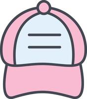 P Cap Vector Icon