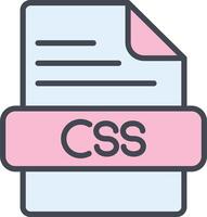 icono de vector de css