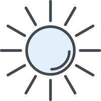 UV Radiation Vector Icon