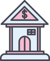 Bank Vector Icon