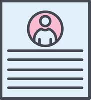 Client Profile Vector Icon