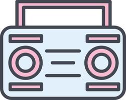 Cassette Player Vector Icon